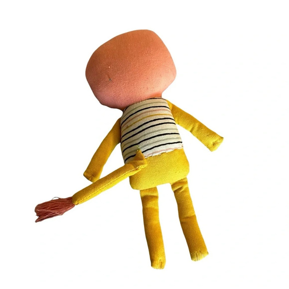 Crescent Enterprise Co. Vintage Look Plush Lion Doll Figure 9 1/2" - Picture 2 of 2